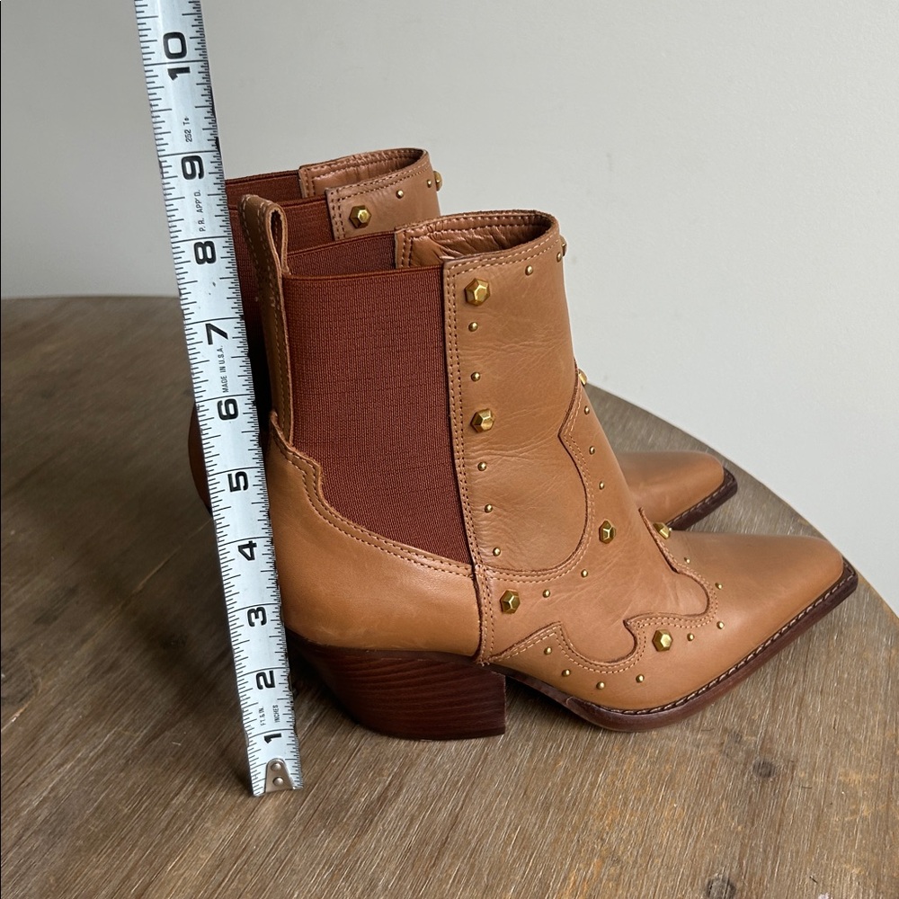 Vince Camuto Norley Studded Leather Western Ankle Booties Women’s Size 5.5 - Picture 17 of 17
